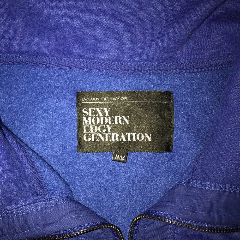 Urban Behavior Zip Up Sweatshirt - Picture 3 of 3
